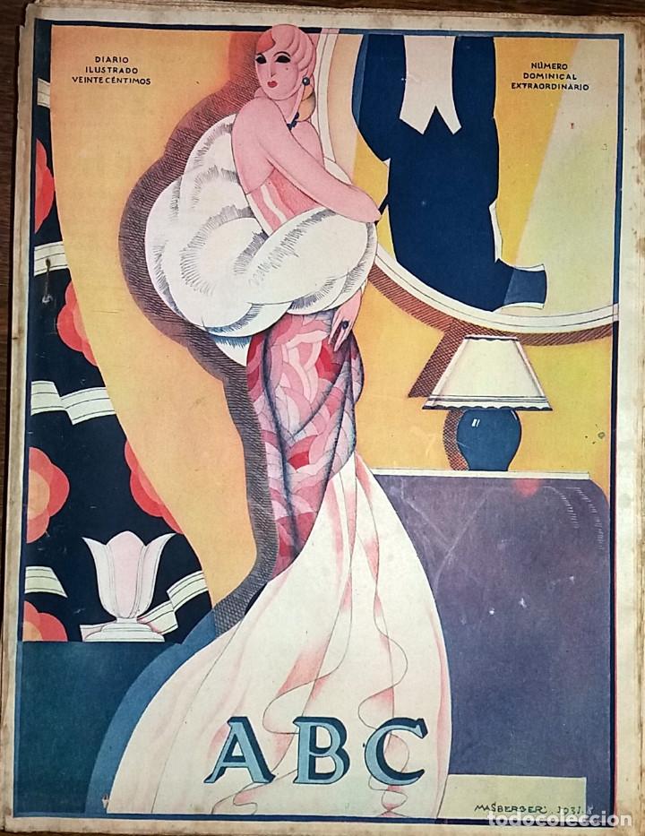 Coleccionismo de revistas y peri&oacute;dicos: N&ordm; 9068 ABC 14 FEBRERO 1932. DOMINICAL - DOMADOR CIRCO -