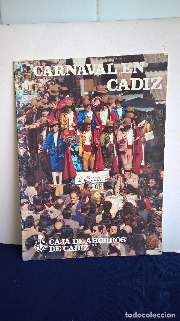 Coleccionismo de Revistas y Peri&oacute;dicos: REVISTA CARNAVALES DE CADIZ - CAJA DE AHORROS DE C&Aacute;DIZ / BUEN ESTADO