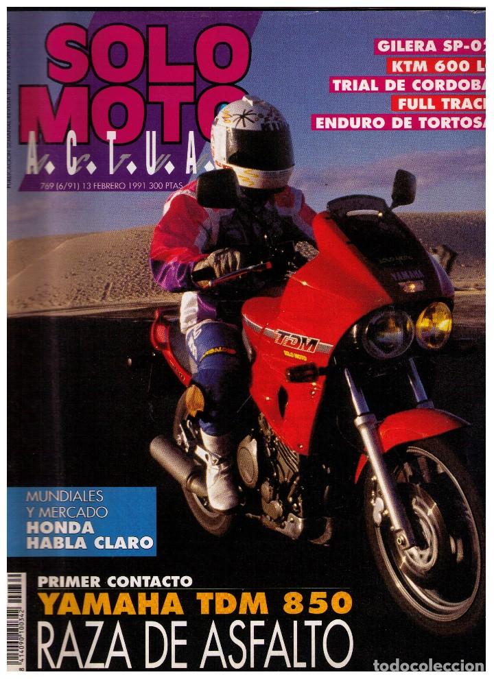 Coleccionismo de Revistas y Peri&oacute;dicos: (CA-022) - SOLO MOTO A.C.T.U.A.L. N&ordm; 769 - 1991