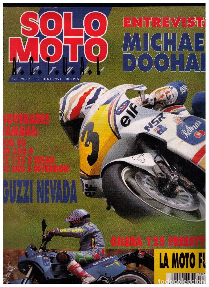 Coleccionismo de Revistas y Peri&oacute;dicos: (CA-022) - SOLO MOTO A.C.T.U.A.L. N&ordm; 791 - 1991