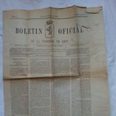 Coleccionismo de Revistas y Periódicos: BOLETIN OFICIAL DE LA PROVINCIA DE LEON. 1896. CASTILLA. ALFONSO XII.. Lote 81792158