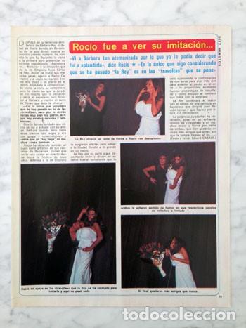 Coleccionismo de Revistas y Peri&oacute;dicos: REPORTAJE - ROC&Iacute;O JURADO - 1978