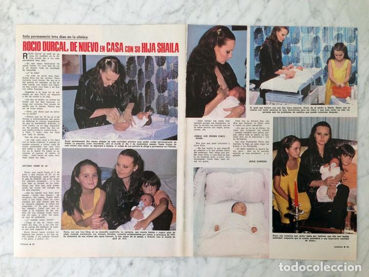 Coleccionismo de Revistas y Peri&oacute;dicos: REPORTAJE - ROC&Iacute;O D&Uacute;RCAL Y SHAILA - 1979