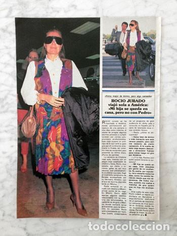Coleccionismo de Revistas y Peri&oacute;dicos: REPORTAJE - ROC&Iacute;O JURADO - 1989