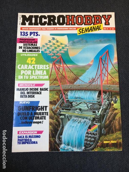 Coleccionismo de Revistas y Peri&oacute;dicos: Revista microhobby micro hobby numero n&ordm; 66