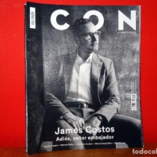 Coleccionismo de Revistas y Periódicos: REVISTA ICON Nº 36 (FEBRERO 2017) JAMES COSTOS