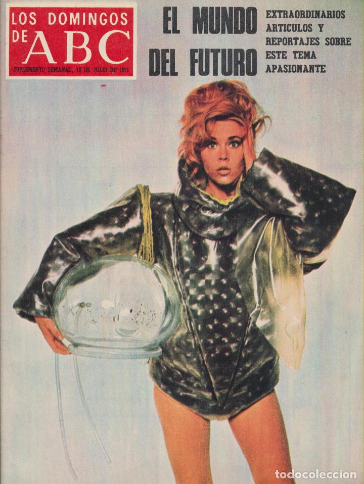 Coleccionismo de revistas y peri&oacute;dicos: Los Domingos de ABC. 18 de Julio de 1971.