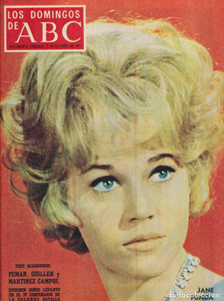 Coleccionismo de revistas y peri&oacute;dicos: Los Domingos de ABC. 3 de Octubre de 1971.