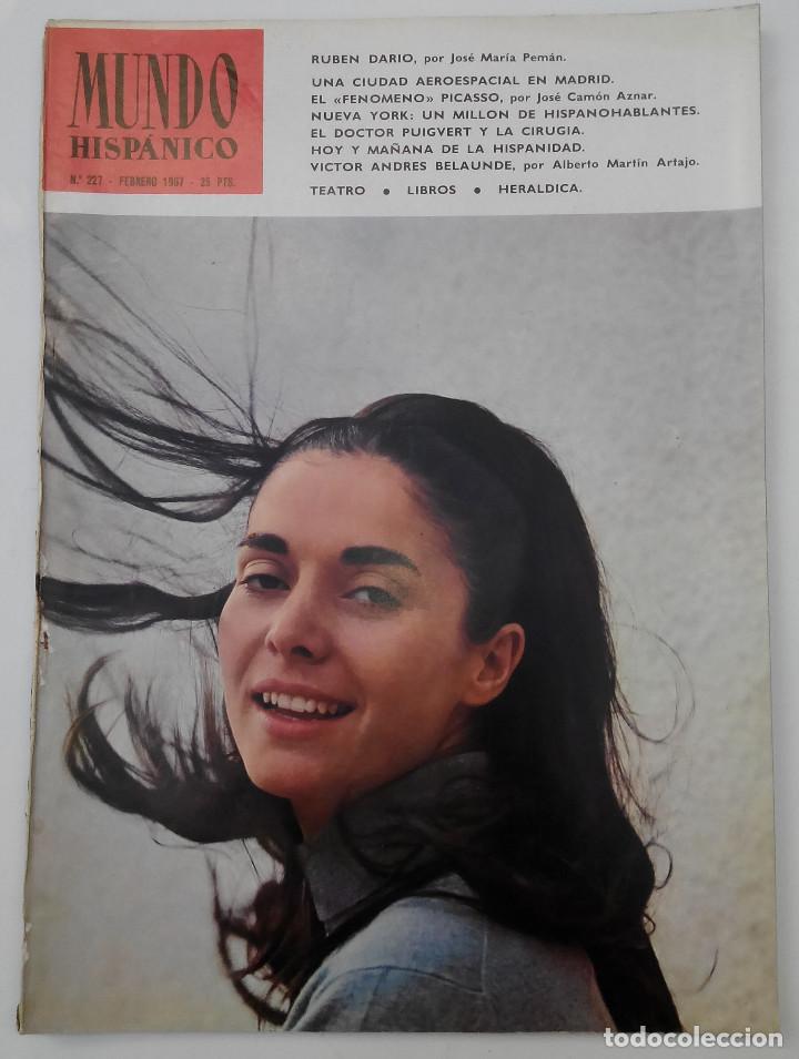 Coleccionismo de Revistas y Peri&oacute;dicos: Mundo Hisp&aacute;nico, n&ordm; 227, febrero de 1967. Picasso