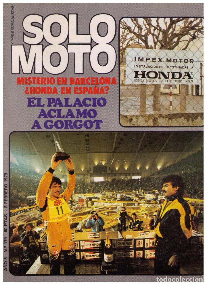 Coleccionismo de Revistas y Peri&oacute;dicos: (CA-021) - SOLO MOTO N&ordm; 179 - 1979