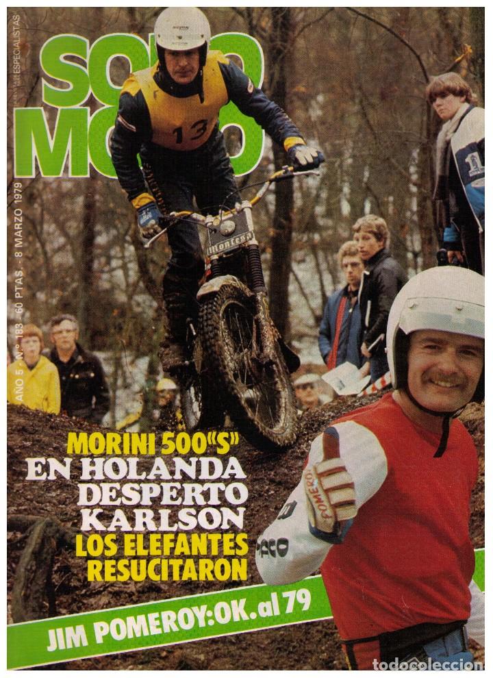 Coleccionismo de Revistas y Peri&oacute;dicos: (CA-021) - SOLO MOTO N&ordm; 183 - 1979