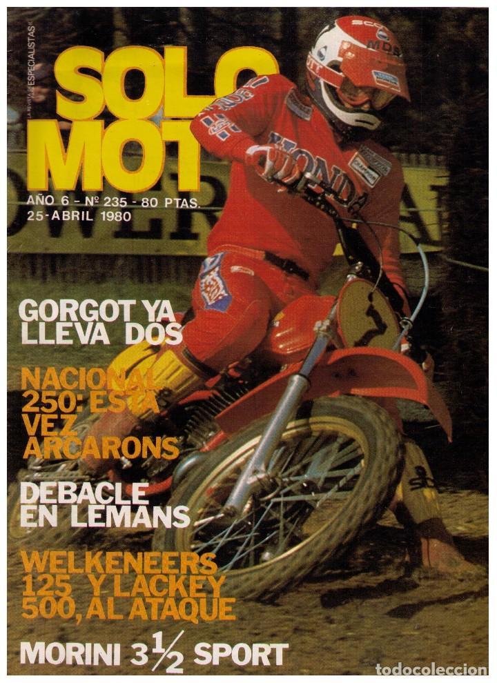 Coleccionismo de Revistas y Peri&oacute;dicos: (CA-021) - SOLO MOTO N&ordm; 235 - 1980