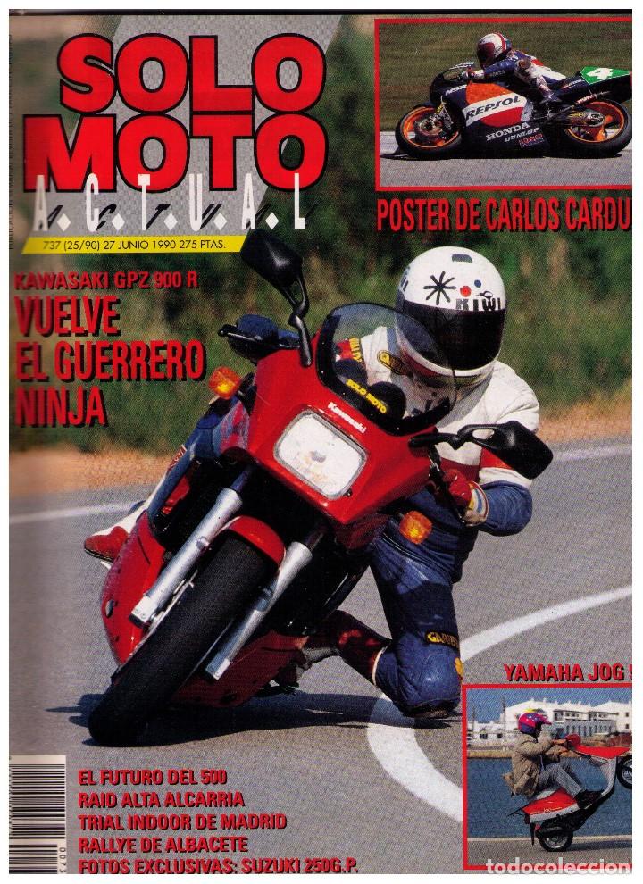 Coleccionismo de Revistas y Peri&oacute;dicos: (CA-022) - SOLO MOTO A.C.T.U.A.L. N&ordm; 737 - 1990