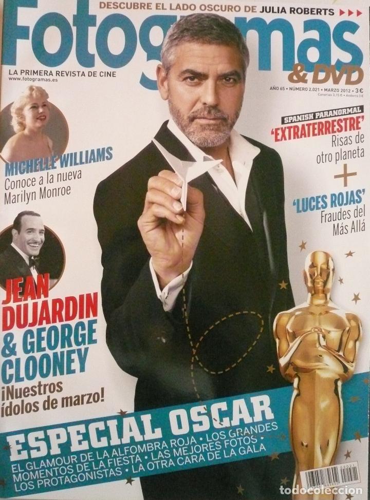 Collectionnisme de Revues et Journaux: FOTOGRAMAS N&ordm; 2021 / MARZO 2012 / PORTADA: GEORGE CLOONEY