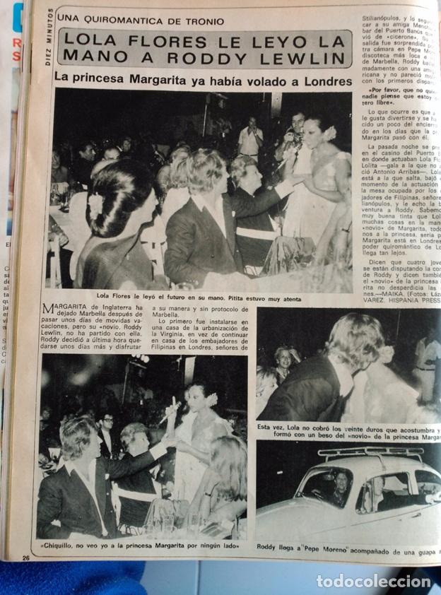 Coleccionismo de revistas y peri&oacute;dicos: LOLA FLORES RODDY LEWLIN