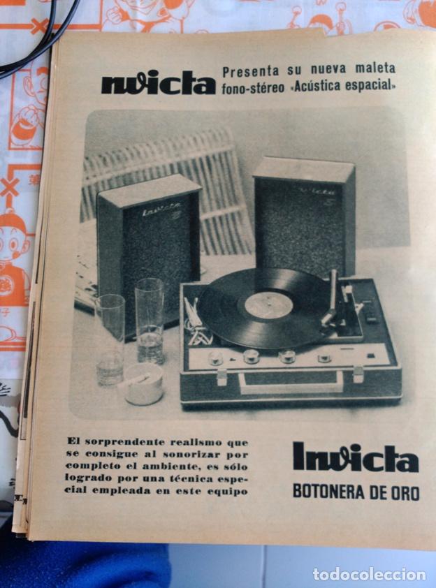 Coleccionismo de Revistas y Peri&oacute;dicos: ANUNCIO INVICTA MALETA ACUSTICA ESPACIAL