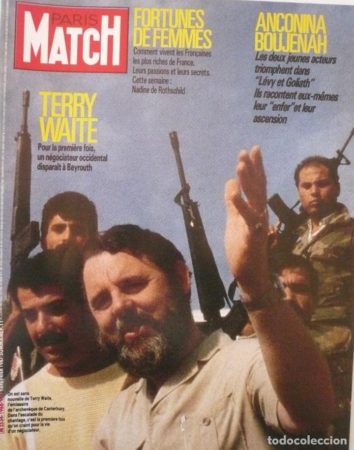 Collection Magazines and Newspapers: PARIS MATCH / 13 FEBRERO 1987 / PORTADA: TERRY WAITE