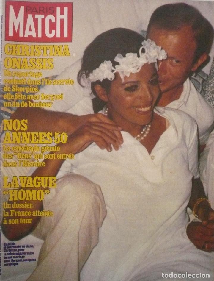 Collection Magazines and Newspapers: PARIS MATCH / 17 AGOSTO 1979 / PORTADA: CHRISTINA ONASSIS