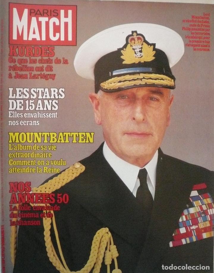 Collection Magazines and Newspapers: PARIS MATCH / 7 SEPTIEMBRE 1979 / PORTADA: LORD MOUNTBATTEN