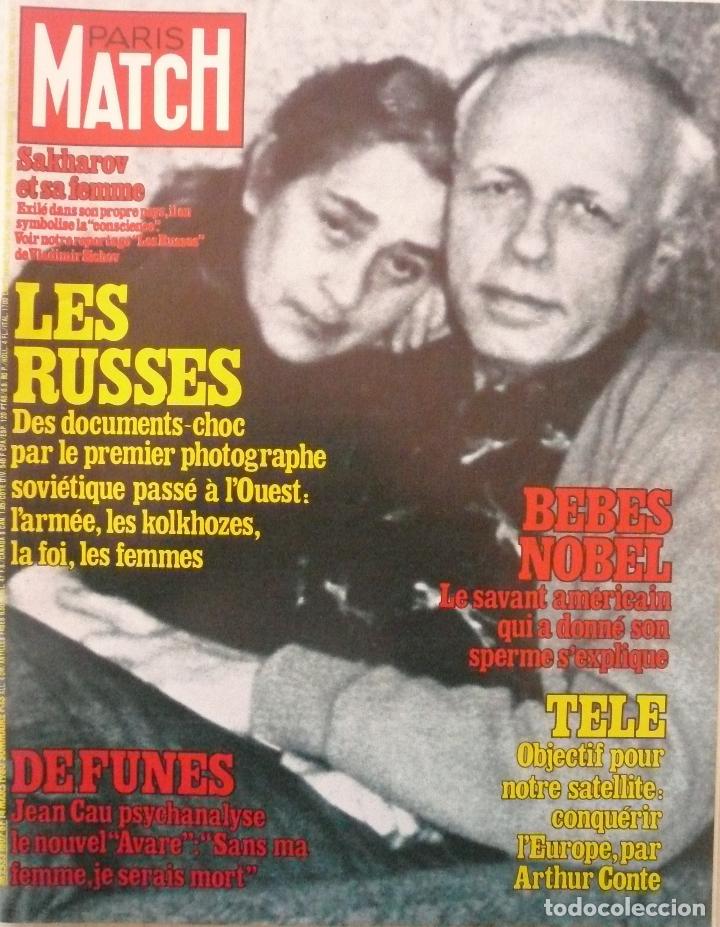 Collection Magazines and Newspapers: PARIS MATCH / 14 MARZO 1980 / PORTADA: SAKHAROV