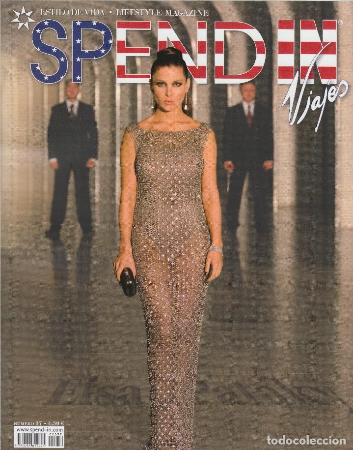Collectionnisme de Revues et Journaux: Revista Spedin, Viajes, n&ordm; 37. Elsa Pataky. Publicidad Patek Philippe, hoteles, golf.