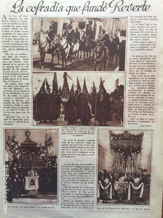 Colecionismo de Revistas e Jornais: LA COFRAD&Iacute;A QUE FUND&Oacute; REVERTE.ALCALADEL R&Iacute;O.COFRADIA DEL SANTO ENTIERRO