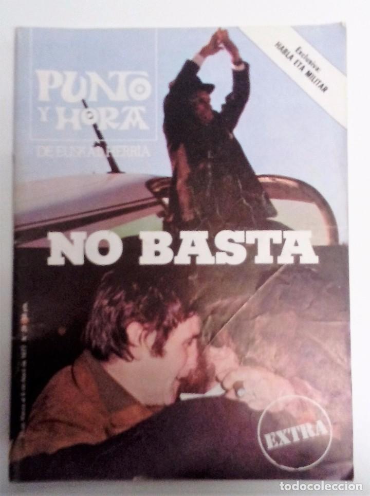 Collection Magazines and Newspapers: PUNTO Y HORA DE EUSKAL HERRIA  N&ordm; 29 (1977) ESPECIAL AMNISTIA /HABLA ETA MILITAR/MANUEL DE IRUJO/
