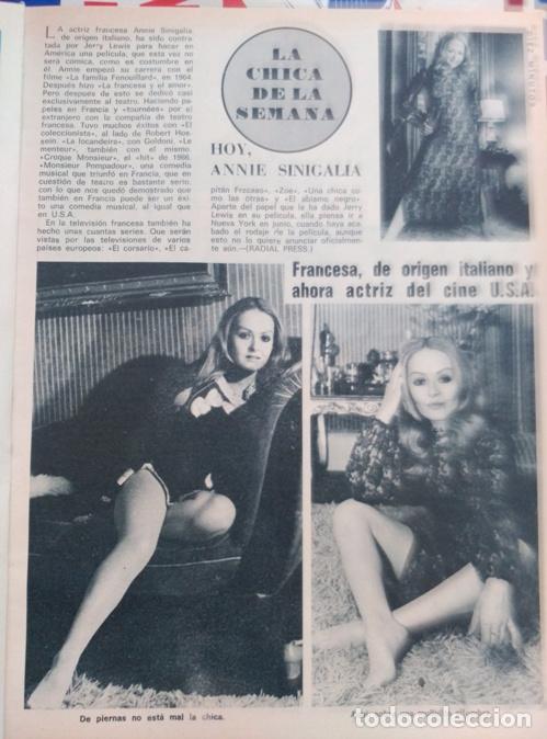 Coleccionismo de Revistas y Peri&oacute;dicos: ANNIE SINIGALIA