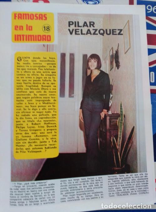 Coleccionismo de revistas y peri&oacute;dicos: PILAR VELAZQUEZ