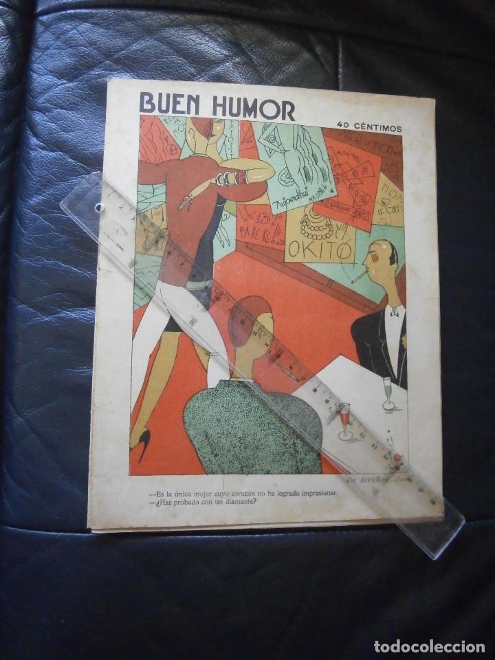 Coleccionismo de revistas y peri&oacute;dicos: revista buen humor semanario satirico n&ordm; 218 - 31 de enero 1926 dibujo riveron y senabre