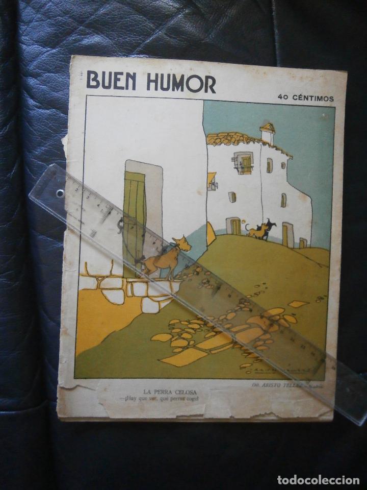 Coleccionismo de revistas y peri&oacute;dicos: revista buen humor semanario satirico n&ordm; 223 - 7 de marzo 1926 dibujo aristo tellez y bilbao