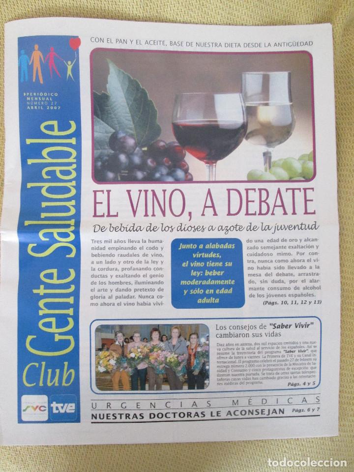 Collection Magazines and Newspapers: REVISTA CLUB GENTE SALUDABLE N&ordm; 27 ABRIL 2007