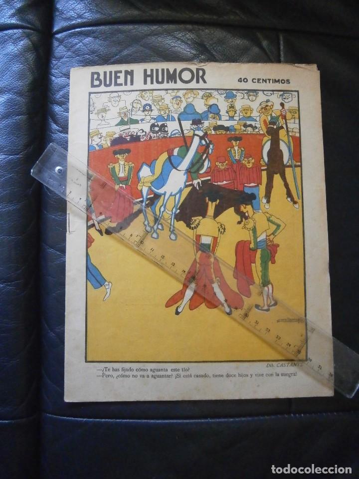 Coleccionismo de Revistas y Peri&oacute;dicos: revista buen humor semanario satirico n&ordm; 254 - 10 de octubre 1926 dibujo castanys y arenger