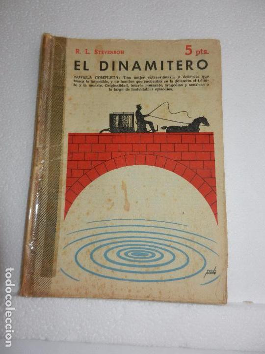 Coleccionismo de Revistas y Peri&oacute;dicos: NOVELAS Y CUENTOS. EL DINAMITERO. R.L. STEVENSON A&Ntilde;O XXIX N. 1366 JULIO 1957.