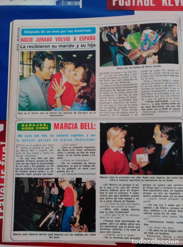 Coleccionismo de Revistas y Peri&oacute;dicos: ROCIO JURADO MARCIA BELL