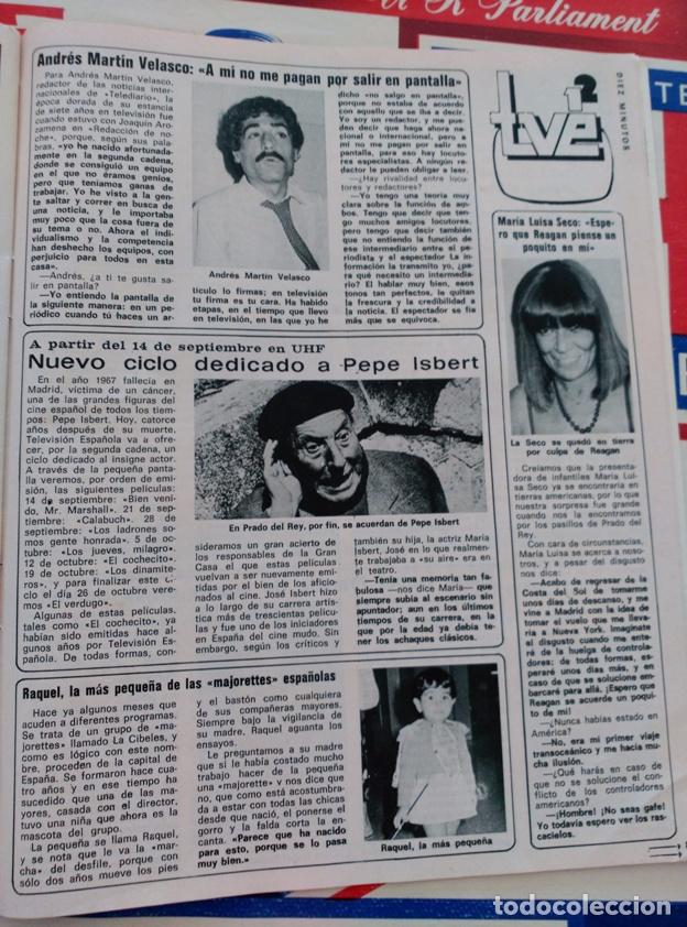 Coleccionismo de Revistas y Peri&oacute;dicos: MAJORETTES PEPE ISBERT ANDRES MARTIN VELASCO MARIA LUISA SECO