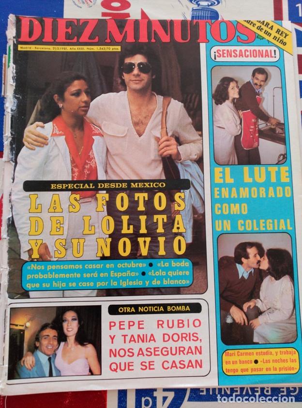 Coleccionismo de revistas y peri&oacute;dicos: LOLITA LOLA FLORES TANIA DORIS EL LUTE