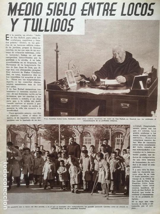 Colecionismo de Revistas e Jornais: ASILO DE SAN RAFAEL MADRID FRAY FAUSTINO CALVO LE&Oacute;N.REVISTA A&Ntilde;O  1935