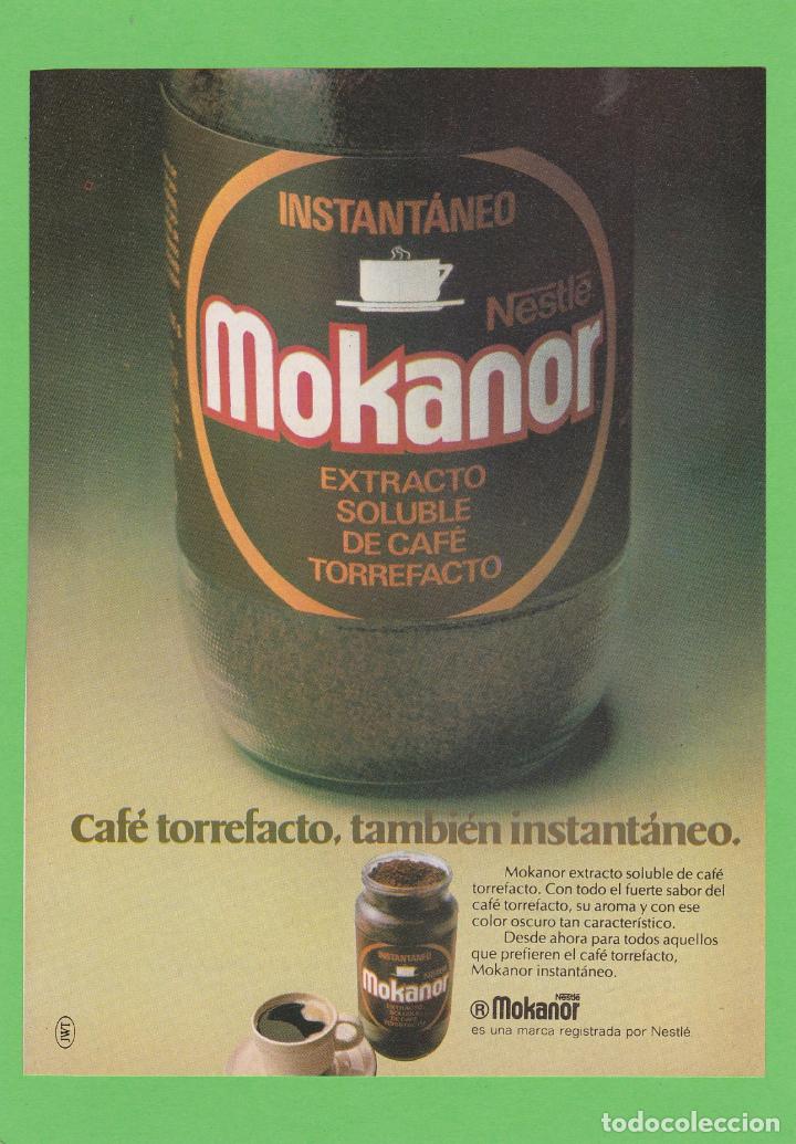 Coleccionismo de revistas y peri&oacute;dicos: PUBLICIDAD 1979. ANUNCIO CAFE MOKANOR