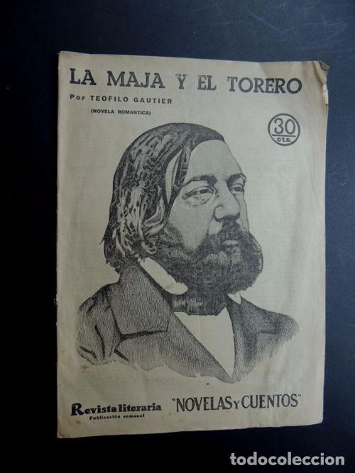 Collezionismo di Riviste e Giornali: LA MAJA Y EL TORERO / TEOFILO GAUTIER / FOLLETO - REVISTA LITERARIA / DIANA ARTES / MADRID 1932
