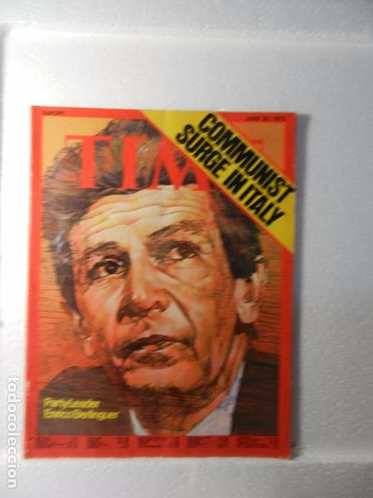 Sammeln von Zeitschriften und Zeitungen: REVISTA TIME EUROPA 30 DE JUNIO DE 1975.