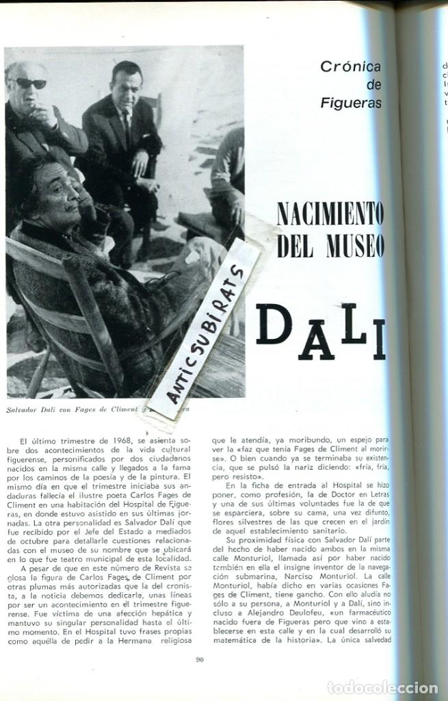 Collectionnisme de Revues et Journaux: REVISTA A&Ntilde;O 1968 EL NACIMIENTO DEL MUSEO SALVADOR DALI COMO SE GESTO