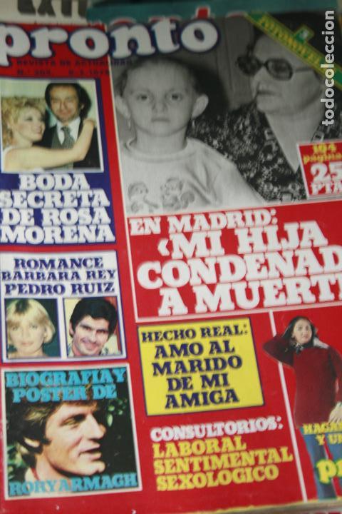 Coleccionismo de revistas y peri&oacute;dicos: ROSA MORENA LUISA SALA BARBARA REY 1978