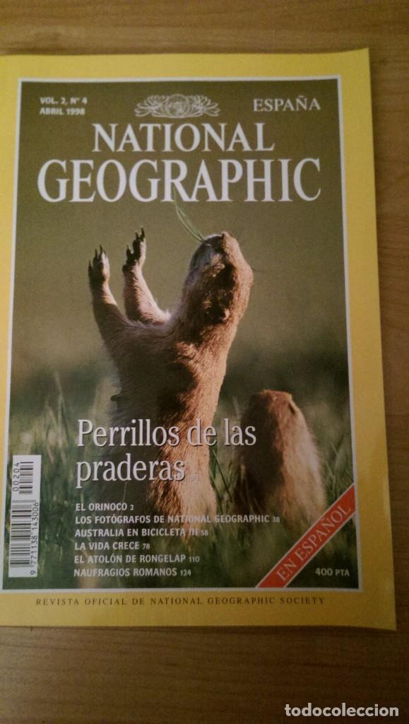 Sammeln von Zeitschriften und Zeitungen: REVISTA NATIONAL GEOGRAPHIC ABRIL 1998: PERRILLOS DE LAS PRADERAS