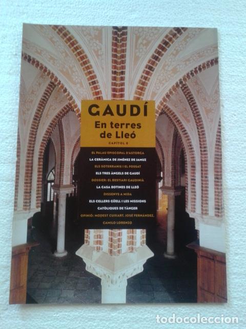 Coleccionismo de Revistas y Peri&oacute;dicos: GAUD&Iacute;. EN TERRES DE LLE&Oacute; / EL PALAU EPISCOPAL D'ASTORGA
