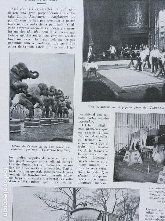 Coleccionismo de revistas y peri&oacute;dicos: ARTISTAS DE CIRCO.REVISTA A&Ntilde;O 1936