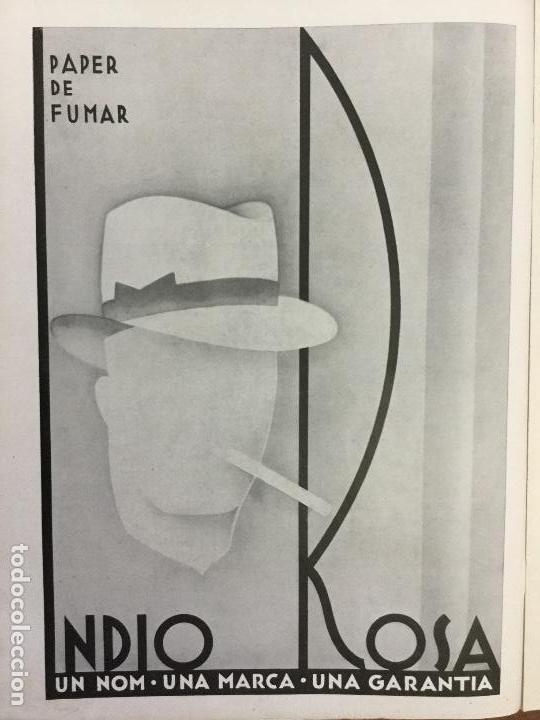 Coleccionismo de revistas y peri&oacute;dicos: PAPEL DE FUMAR INDIO ROSA.HOJA REVISTA A&Ntilde;O 1935