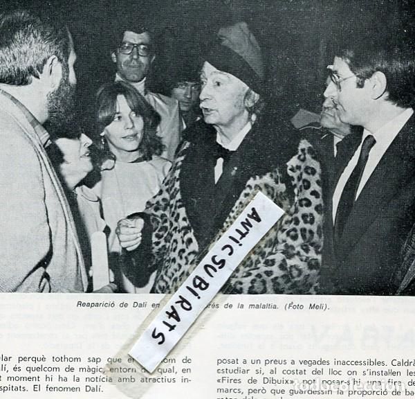Collectionnisme de Revues et Journaux: REVISTA 1980 SALVADOR DALI GIRONA FUTBOL CLUB F. C. SANTA MARIA DE L' ESTELA CABANELLES  ROSES