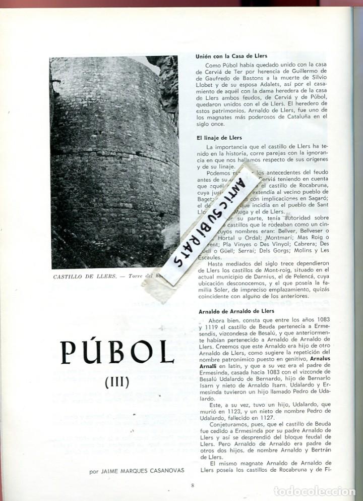 Collectionnisme de Revues et Journaux: REVISTA 1973 PUBOL SALVADOR DALI CASTELL DE LLERS DE  JUNYA DE CAP ROIG MARANGES BANDOLERS LA SELVA