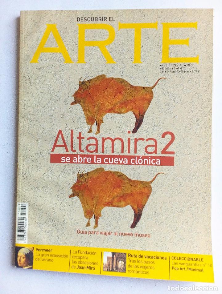 Coleccionismo de Revistas y Peri&oacute;dicos: DESCUBRIR EL ARTE N&ordm; 29 (2001) ALTAMIRA-VERMEER-JOAN MIR&Oacute;-ALBERTO S&Aacute;NCHEZ-GRAND TOUR